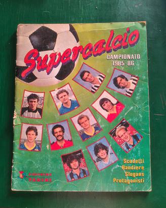 Album figurine supercalcio 85/86