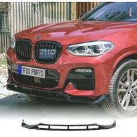SPOILER LIP BMW X4 G02 18-21 LOOK M NERO LUCIDO