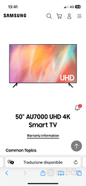 Smart TV  Samsung 50”