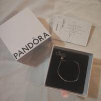 Bracciale Pandora in argento 925 con zirconi