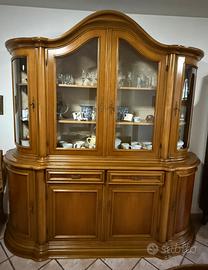 CREDENZA CLASSICA A VETRINA