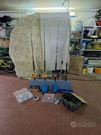 ATTREZZATURA PESCA AL TONNO E TRAINA
