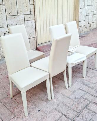 5 SEDIA MODERNE. FUORIGROTTA.