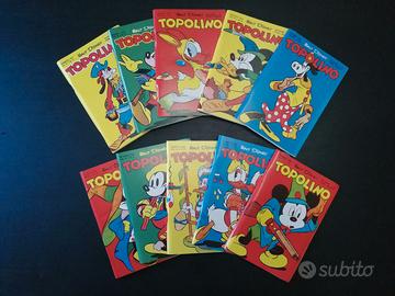 Topolino libretto anni 50 - dal numero 11 al 20