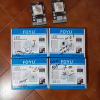 Faretti led ad incasso 16x16 cm luce bianca