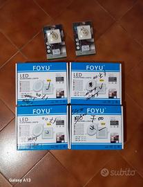 Faretti led ad incasso 16x16 cm luce bianca