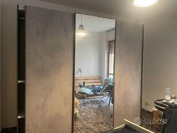 Armadio Freccia 3 ante scorrevoli con specchio