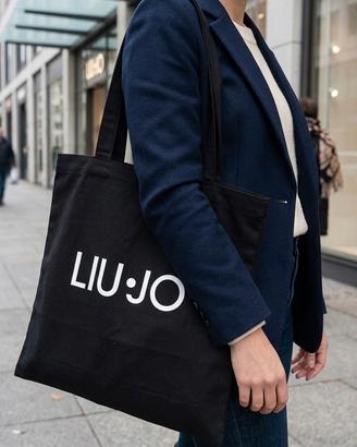 Tote Bag LIU•JO - Shopper in Tela Nera