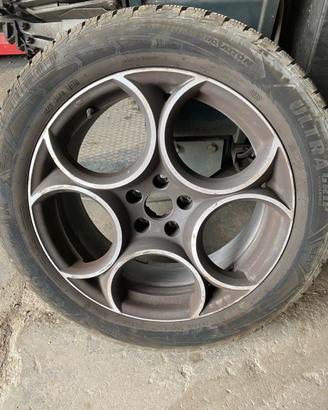 Cerchi 19 con gomme invernali stelvio 