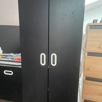 Armadio e panca contenitore bambini ikea