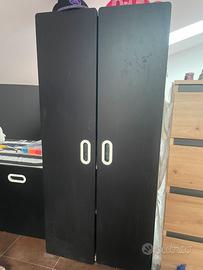 Armadio e panca contenitore bambini ikea