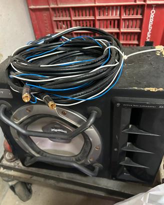 Sub amplificato casse alpine