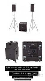 impianto audio proel lt 812a 
