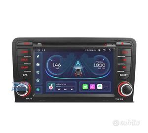 RADIO GPS ANDROID 12 AUDI A3 8P 8PA USB GPS TATTIL