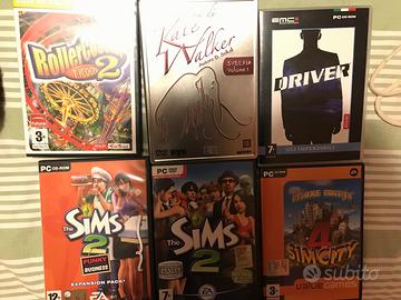 Giochi Pc - The Sims, Sim City, Driver