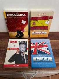 set dvd corsi lingue