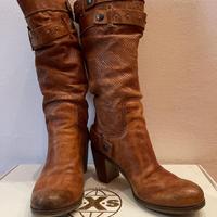 Stivali pelle marrone OXS n° 36