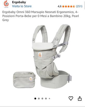 Marsupio neonato Ergobaby