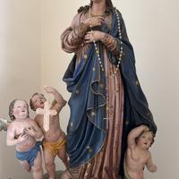 Statua madonna del 700
