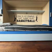 Set letto singolo e scrivania