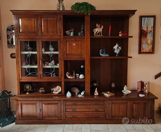 Mobile salone in vero legno