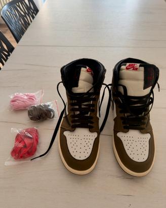 Air Jordan 1 high x travis scott “mocha”