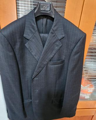 Abito uomo estivo grigio scuro taglia 53