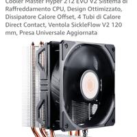 Cooler Master Hyper H212R Dissipatore CPU

