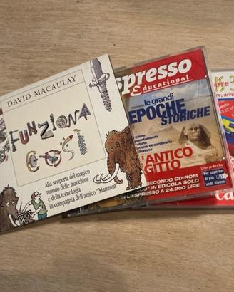 Tre cd software per pc