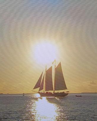 Quadro tramonto Key West