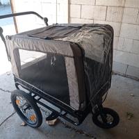 carrello trasporto cane