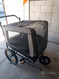 carrello trasporto cane