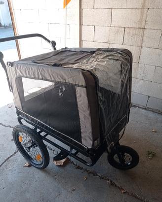 carrello trasporto cane