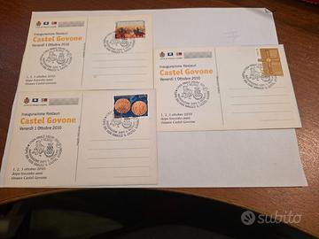 3 Cartoline Commemorative