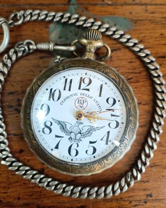 Orologio Tasca Antico BPM Ferrovie Dello Stato