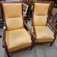 Coppia poltrone vecchie