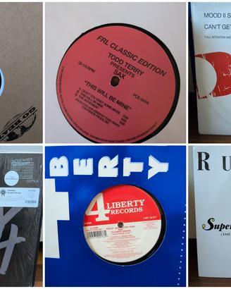 Lotto 32 vinili house deep Lil Louis Todd Terry