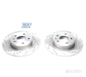 DISCHI FRENO FORATI E SCANALATI PER MERCEDES