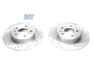 DISCHI FRENO FORATI E SCANALATI PER MERCEDES