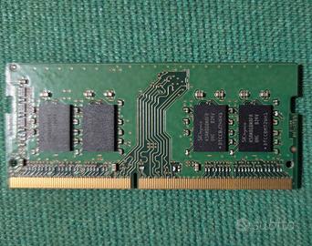 RAM SK hynix 8GB DDR4 SODIMM 2400MHz per Laptop