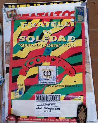 LOCANDINE CONCERTI '80