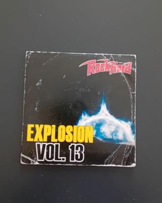 CD compilation ROCK HARD VOL.13 EXPLOSION cardslee