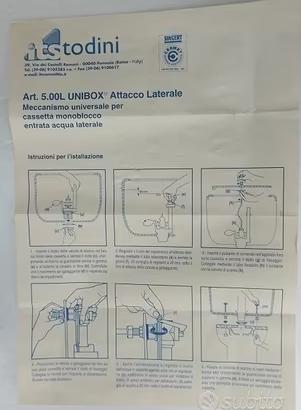 x2 Meccanismi universale per cassetta monoblocco e