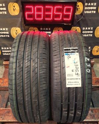 2 GOMME GOOD YEAR NUOVE 225 50 18