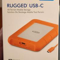 hard disk HD Lacie rugged 2tb NUOVO SIGILLATO
