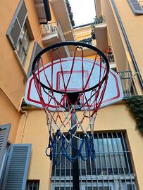 Outsunny HOMCOM Canestro da Basket da Esterno