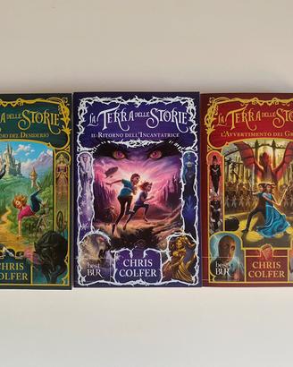 Libri La terra delle stori di Chris Colfer 1-3