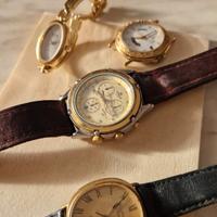 orologi vintage placcati oro movimento al quarzo