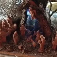 presepe ceramica Grottaglie natività