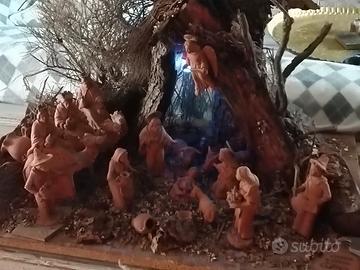 presepe ceramica Grottaglie natività